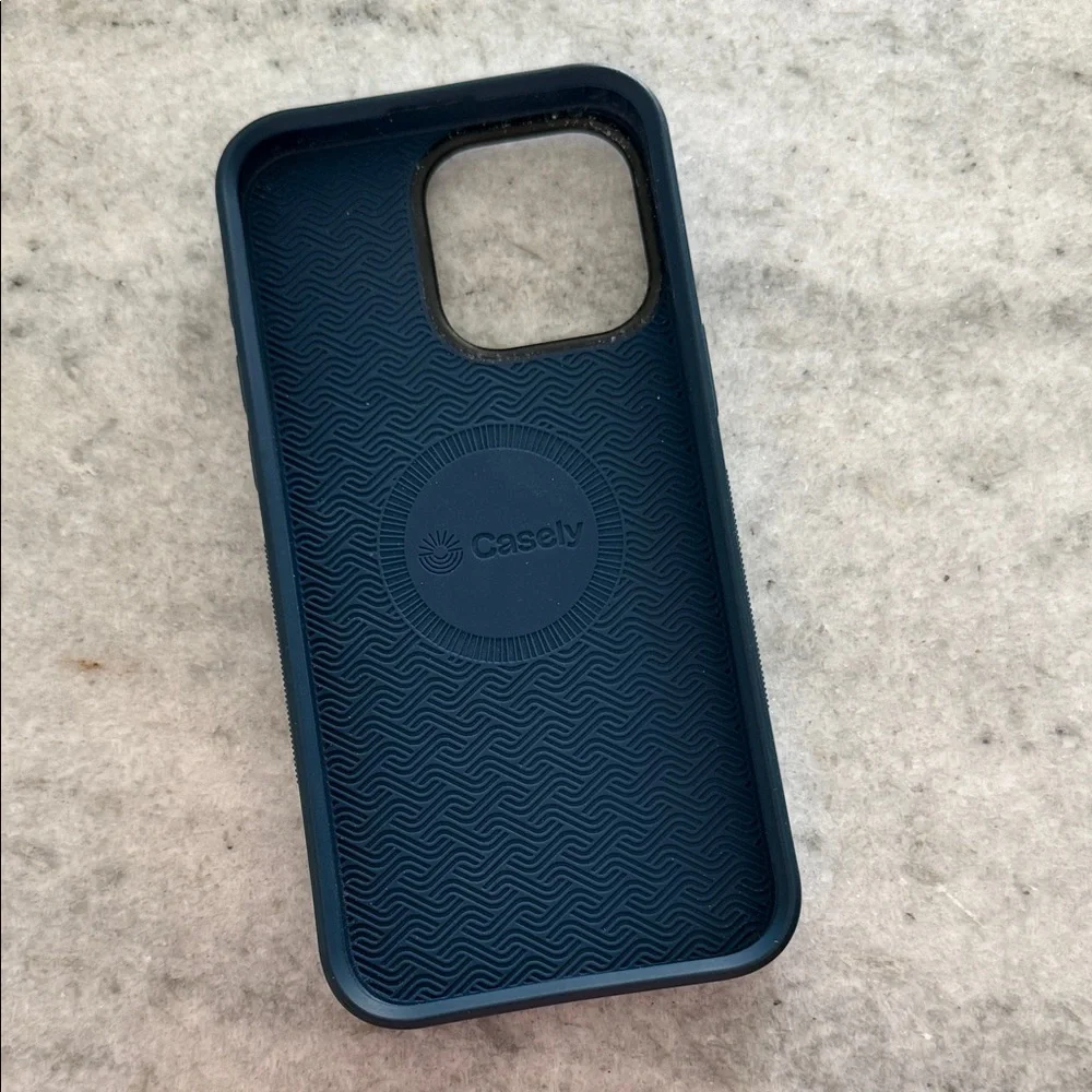 Floral Blue Protective Phone Case - Unbranded